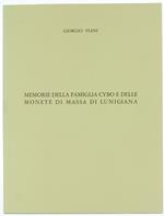 Memorie Della Famiglia Cybo E Delle Monete Di Massa Di Lunigiana. - Viani Giorgio. - 1971