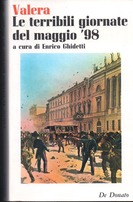 Le terribili giornate del maggio '98 a cura di Enrico Ghidetti (stampa 1973) - Paolo Valera - copertina