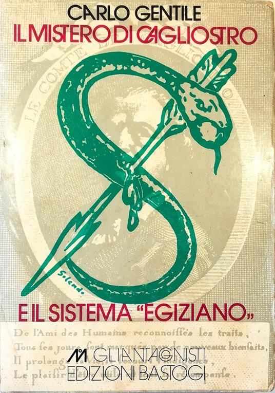 Il mistero di Cagliostro e il sistema «egiziano» Nuova edizione con una bibliografia del cagliostrismo - Carlo Gentile - copertina