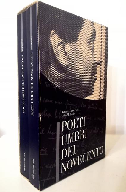 Poeti umbri del Novecento - completo in 2 voll. in cofanetto editoriale - copertina