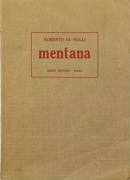 Mentana - Roberto Di Napoli - copertina