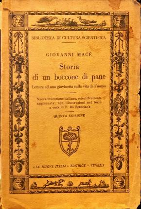 Storia di un boccone di pane - Giovanni Macé - copertina