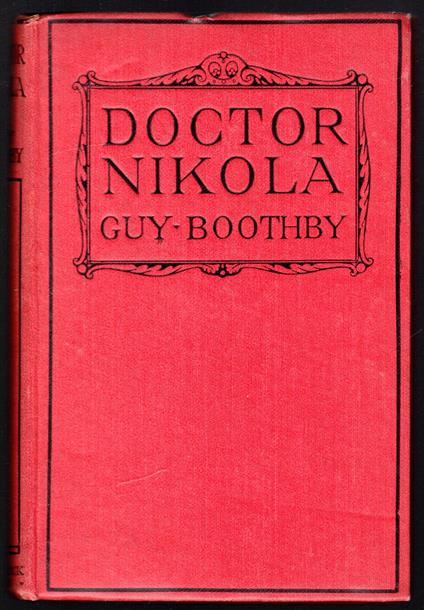 Doctor Nikola - Guy Boothby - copertina