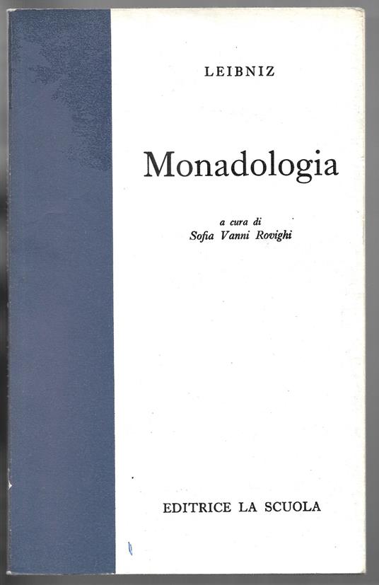 Monadologia - copertina