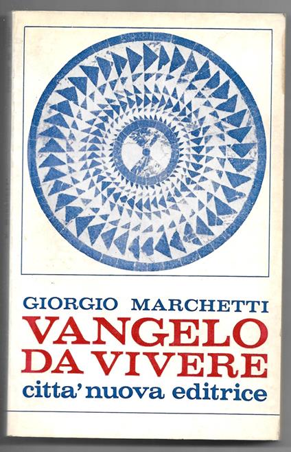 Vangelo da vivere - Giorgio Marchetti - copertina