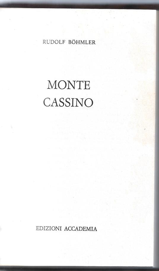 Monte Cassino - copertina