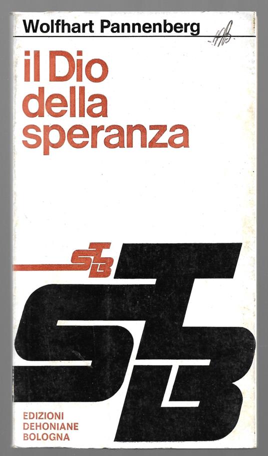 Il Dio della speranza - Wolfhart Pannenberg - copertina