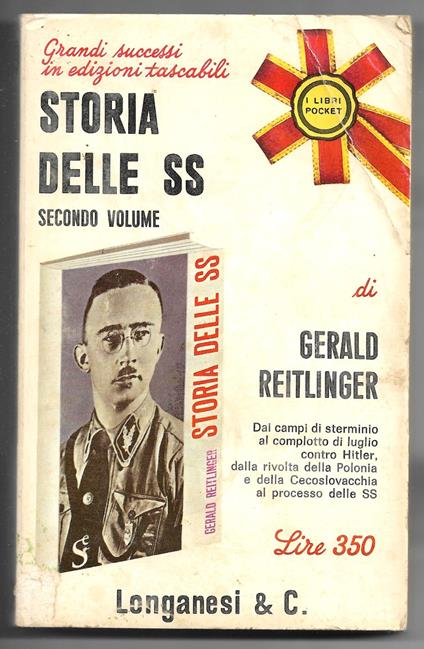 Storia delle SS - Secondo volume - Gerald Reitlinger - copertina