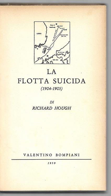 La flotta suicida (1904-1905) - Richard Hough - copertina