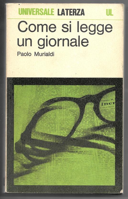 Come si legge un giornale - Paolo Murialdi - copertina