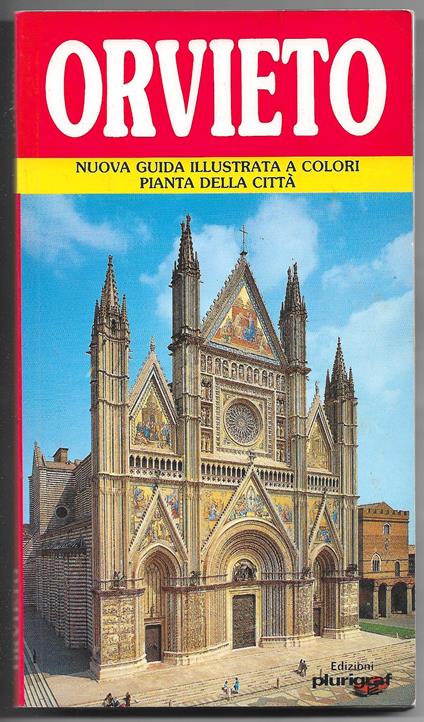 Orvieto - Nuova guida illustrata a colori pianta delle città - Roberto Donati - copertina