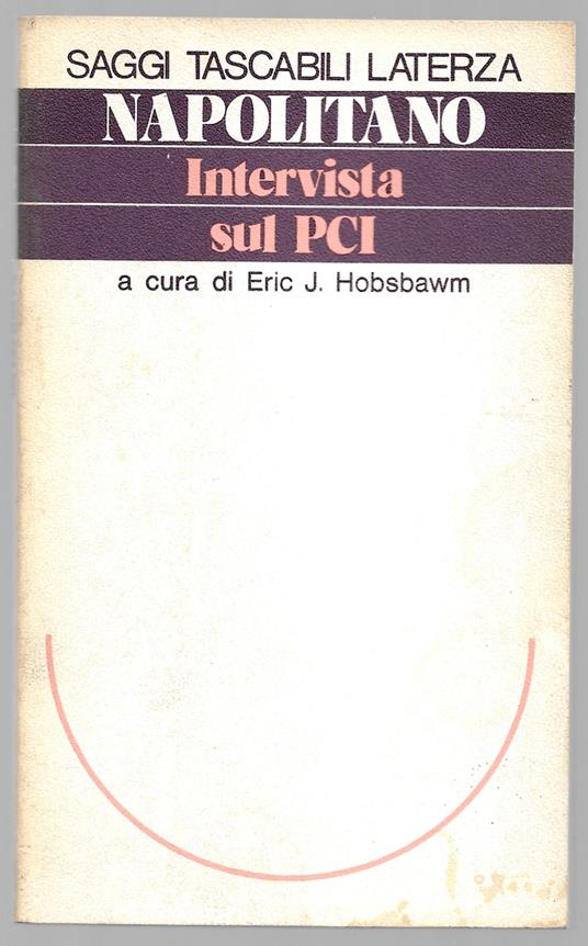 Intervista sul PCI - Giorgio Napolitano - copertina