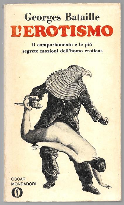 L' erotismo - Il comportamento e le più segrete mozioni dell'homo eroticus - Georges Bataille - copertina