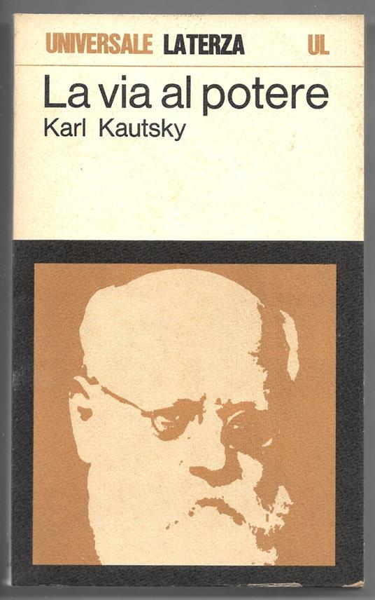 La via al potere - Karl Kautsky - copertina