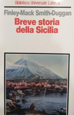 Breve Storia Della Sicilia - copertina