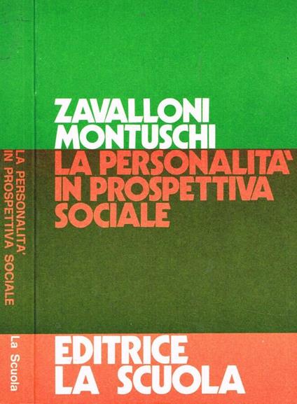 La personalità in prospettiva sociale - copertina