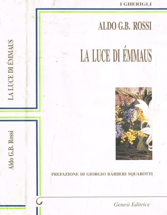 La luce di Emmaus - Aldo G. Rossi - copertina
