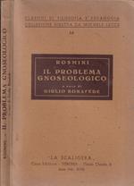 Il problema gnoseologico