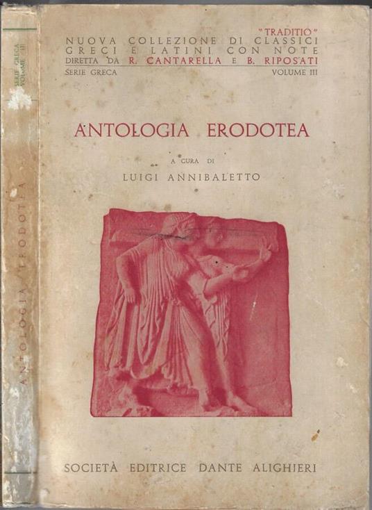Antologia erodotea - copertina