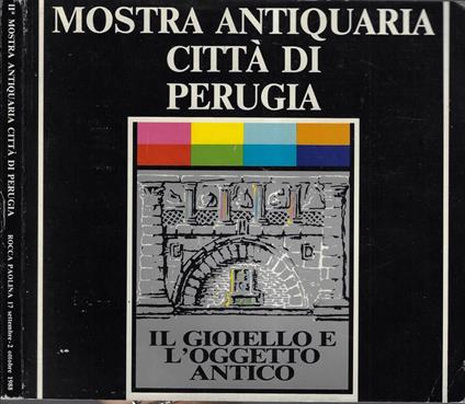 II Mostra antiquaria città di Perugia 1988 - copertina