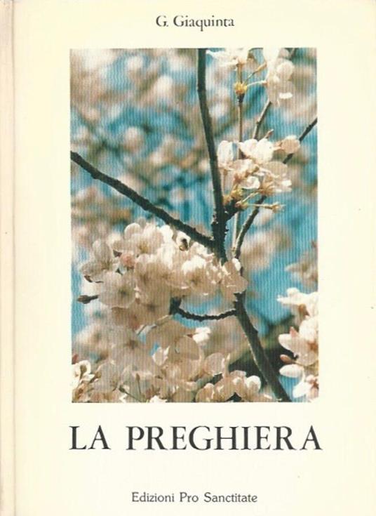 La preghiera - Guglielmo Giaquinta - copertina