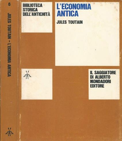 L' Economia Antica - Jules Toutain - copertina