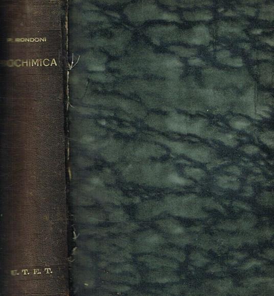 Elementi di Biochimica - Pietro Rondoni - copertina