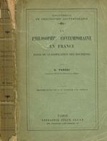 La philosophie contemporaine en France