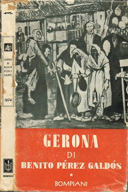 Gerona - Benito Pérez Galdós - copertina