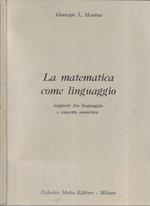 La matematica come linguaggio