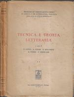 Tecnica e teoria letteraria