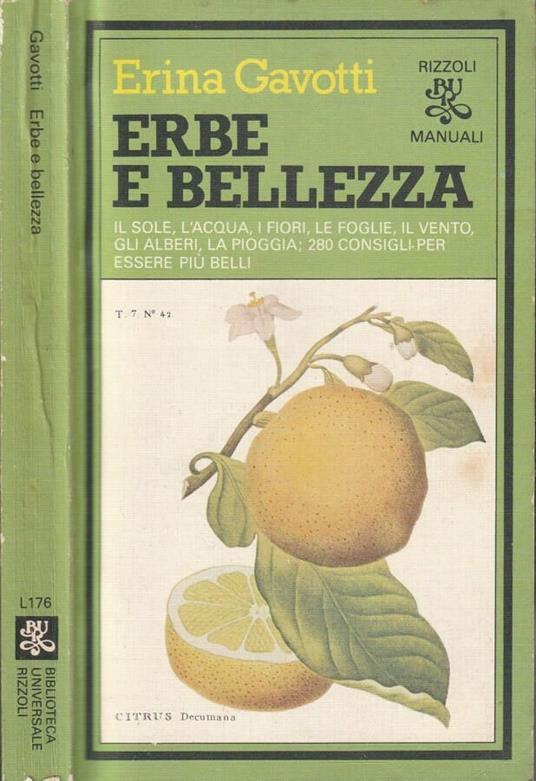 Erbe e bellezza - Erina Gavotti - copertina