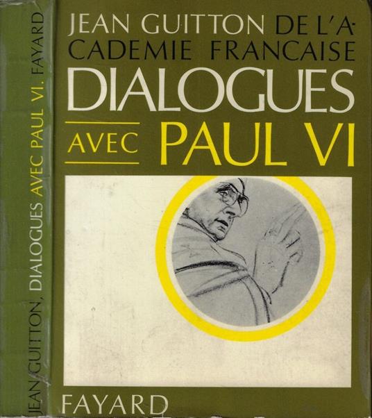 Dialogue avec Paul VI - copertina