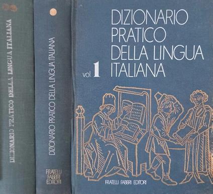 Dizionario pratico della lingua italiana - Luigi Bartolini - copertina