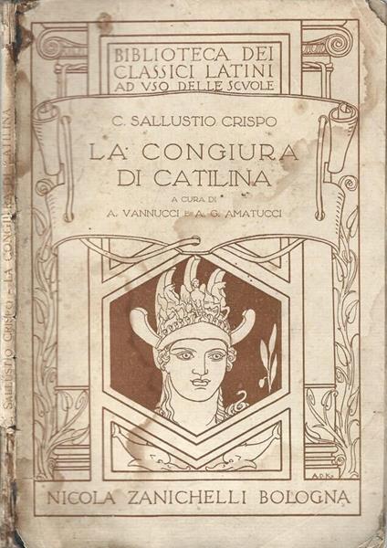 La congiura di Catilina - C. Crispo Sallustio - copertina