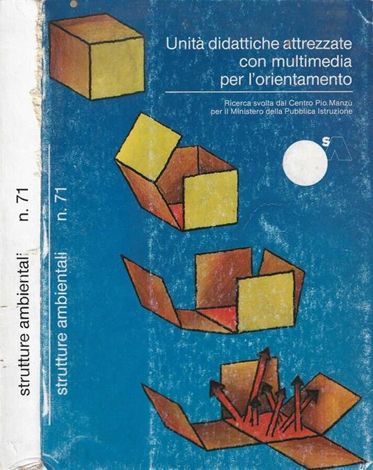 Unità didattiche attrezzate con multimedia per l'orientamento - copertina