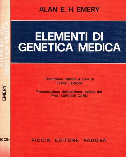 Elementi di genetica medica - copertina