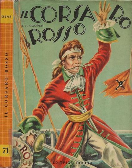 Il Corsaro Rosso - J. F. Yvars - copertina