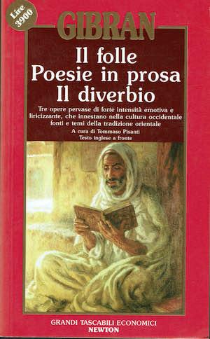 Il folle - Poesie in prosa - Il diverbio - Kahlil Gibran - copertina