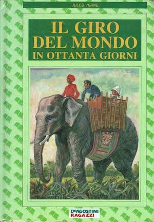 Il giro del mondo in ottanta giorni - Jules Verne - copertina