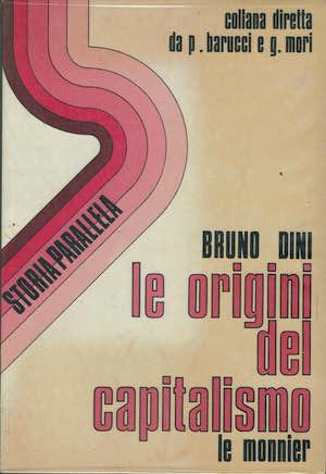 Le origini del capitalismo - Bruno Dini - copertina