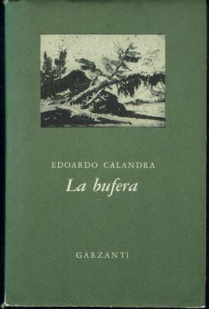 La bufera - Edoardo Calandra - copertina