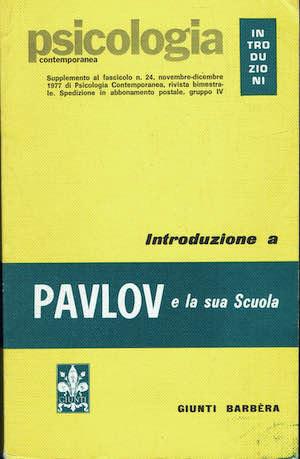 Introduzione a Pavlov e la sua Scuola - Y. P. Frolov - copertina