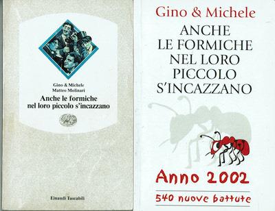 Anche le formiche nel loro piccolo si incazzano+ Le formiche anno 2002 (540 nuove battute) - copertina