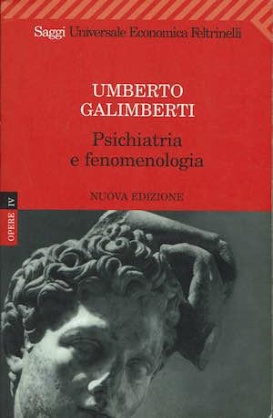 Pschiatria e fenomenologia - Umberto Galimberti - copertina
