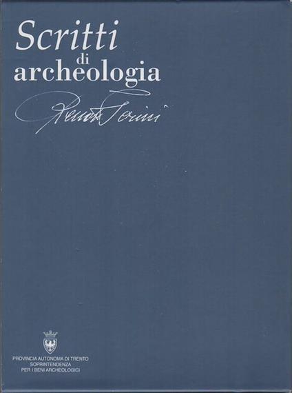 Scritti di archeologia - Renato Perini - copertina