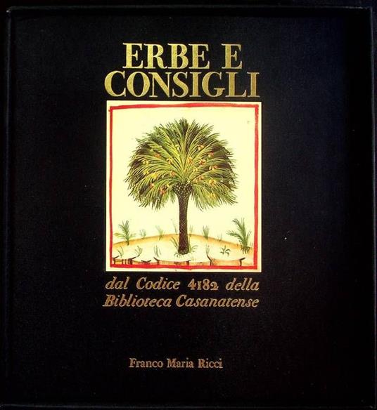 Erbe e consigli dal Codice 4182 della Biblioteca Casanatense: (Theatrum Sanitatis. Liber magistri Ububchasym de Baldach) - copertina