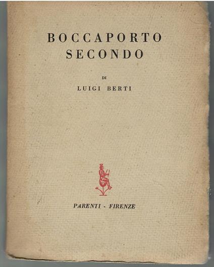 Boccaporto Secondo - Luigi Berti - copertina