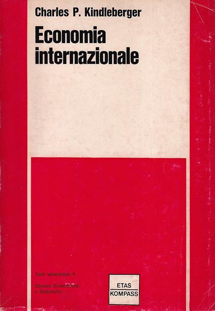 Economia internazionale - Charles P. Kindleberger - copertina