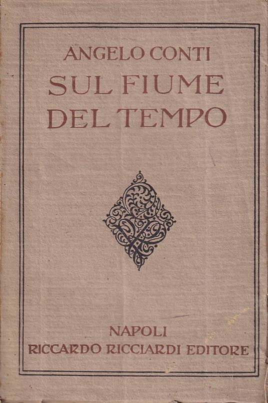 Sul fiume del tempo - Angelo Conti - copertina